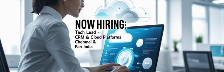 Salesforce Tech Lead Job | Chennai & PAN India | Apply Now (2025)