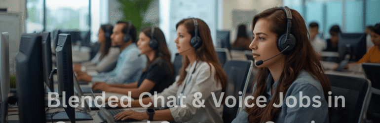 Blended Chat & Voice Jobs in Gurgaon | Customer Service