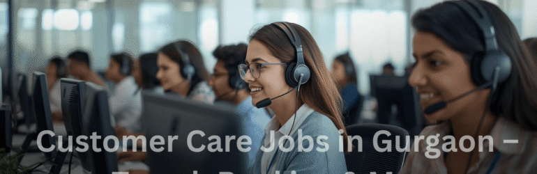 Customer Care Jobs in Gurgaon | Travel, Banking & More